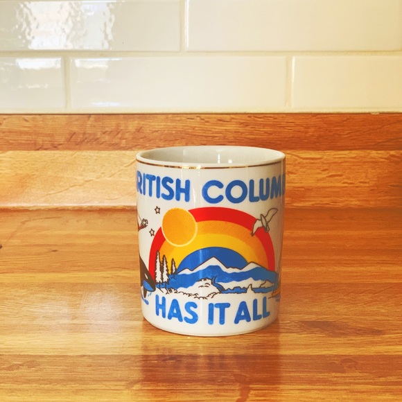 ⭐️BOGO 80s British Columbia Canada Mug